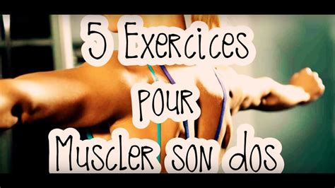 Et cela passe par deux aspects complémentaires : Comment Muscler son dos? 5 exercices avec French Feelin ...