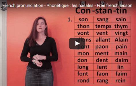 Bucle for, operadores y el cuadrado de un número. ¿Cómo pronunciar las nasales en francés | Uñas francesas, Videos ejercicios, Aprender francés