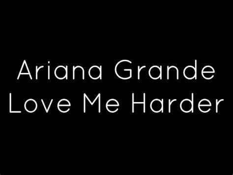 Uncategorized love me harder lyrics. Ariana Grande ft. The Weeknd - Love Me Harder Lyrics - YouTube