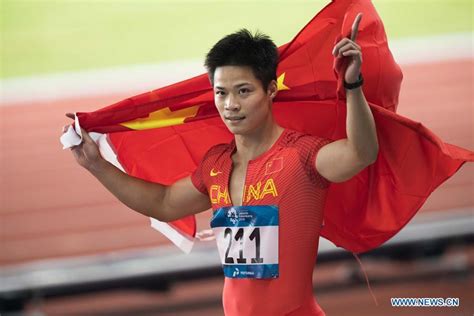 Su bingtian is a chinese sprinter. Su Bingtian wins gold in men's 100m at Jakarta Asiad