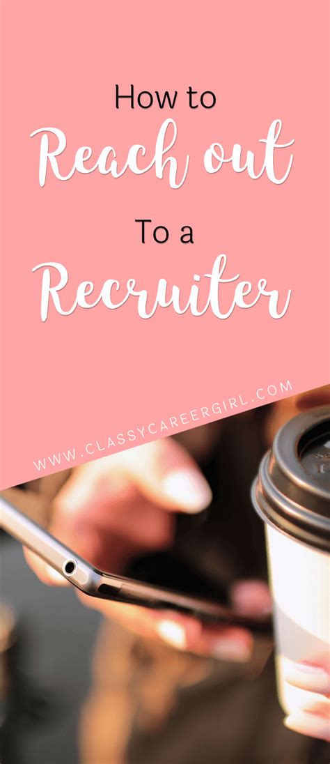 But what if you're ready for the excitement of a change of scenery, but don't know where to start when it comes to finding a new job? How to Reach Out To a Recruiter | Job recruiters, Job ...