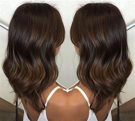 Highlights will create a new texture and dimension to your hair. Summer highlights dark brown base | Balayage brunette ...