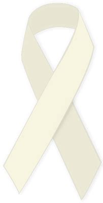 Pearl Awareness Ribbon | Awareness ribbons, Awareness ...
