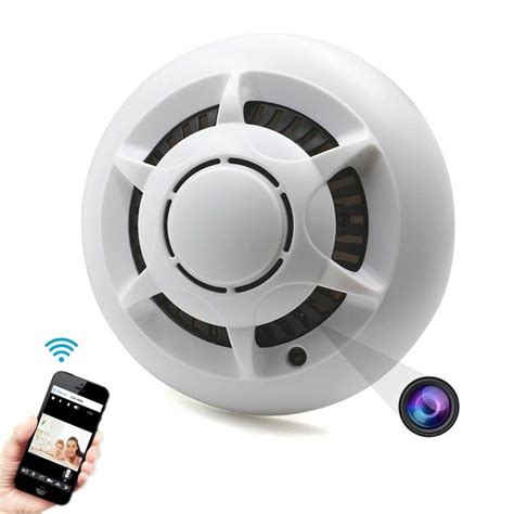 Supports smart motion detection mode & loop recording mode(default),32gb storage in max (not including),time consumed of storage: Hidden Spy WiFi Smoke Detector Camera - 1280*720P, SD 32GB ...