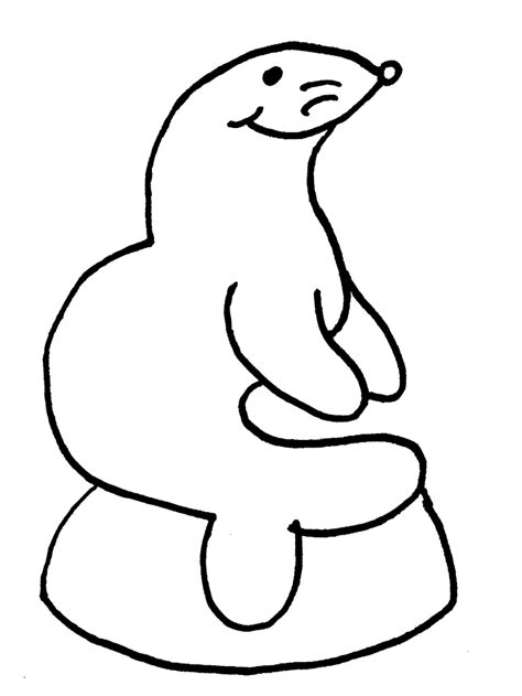 They live both in the north of the planet and in its south. Baby Seal Coloring Pages - Coloring Home