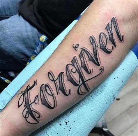 So if you want something that would pick you up in your low time and would motivate you, getting inspiration from this tattoo design is a great idea for you. Forgiven by Jamie Cooley at Red 13 Tattoo Knoxville ...