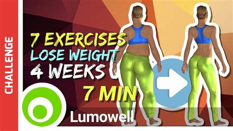 In fact, it is possible to lose weight without exercise. 7 Exercises To Lose Weight In 4 Weeks | 7 Minute Weight Loss Workout - YouTube