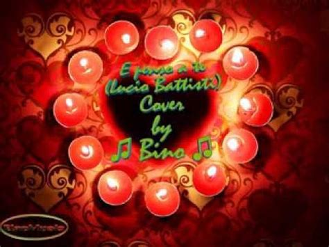 Lucio Battisti - E penso a te (Cover) - YouTube