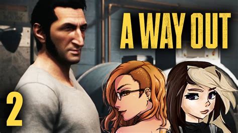 A way out game gameplay walkthrough part 2 includes a review and story chapter 1: A Way Out - LET'S ESCAPE PRISON! ~Part 2~ (Co-op Adventure ...