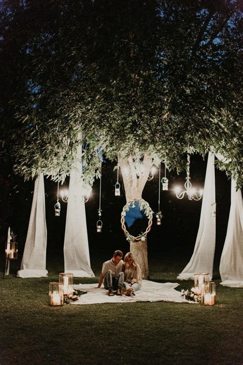 Locate a vintage photo booth in town and monopolize the booth for a bit to spell out your marriage proposal using oversize letters (just be sure to get the order of the letters. Troy and Jadyn's Proposal on The Knot's HowTheyAsked.com | Outdoor proposal, Engagement photos ...