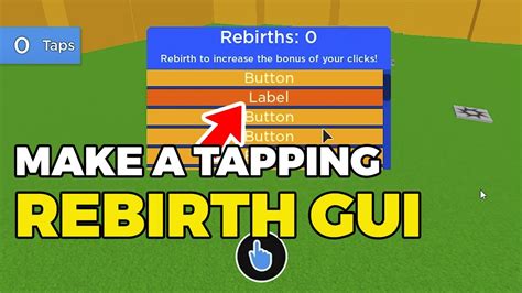 Unlike other video games that are developed by professional development studios, roblox games are developed entirely by. Roblox Studio Tapping Rebirth System - Scripting Tutorial - YouTube