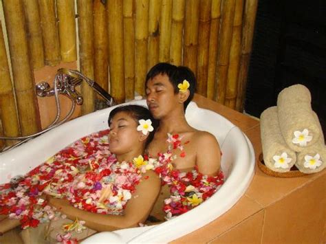 Asian couples massage romantic body touch sensual couple passion love educational asian. Flower bath - Picture of Soma Massage & Spa, Kuta ...