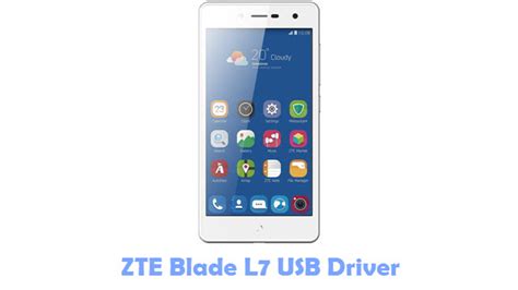 Android zte blade a6 a0620 usb drivers often allow your pc to recognize device as it is plugged in. Download ZTE Blade L7 USB Driver | All USB Drivers