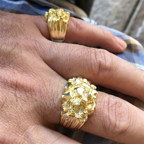 How Much Is A Gold Nugget Ring Worth February 2021