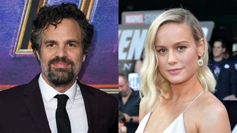 *gif of mark ruffalo saying 'wow'*. Mark Ruffalo Admits He Had No Idea Brie Larson Was in '13 Going on 30' (Exclusive ...
