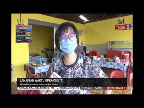 Urusan lain termasuk pembaharuan lesen memandu dan insuran kenderaan masih boleh dijalankan seperti biasa di semua kaunter pejabat pos seluruh negara. 6 JUN 2020 S3 LANJUTKAN WAKTU OPERASI UTC MEMUDAHKAN ...