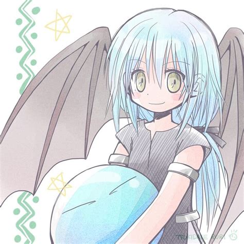 That time i got reincarnated as a slime (tensei shitara suraimu datta ken) is a japanese light novel series written by fuse and illustrated by mitz vah. Tensei shitara slime datta ken by 月館るり | Blue hair anime ...