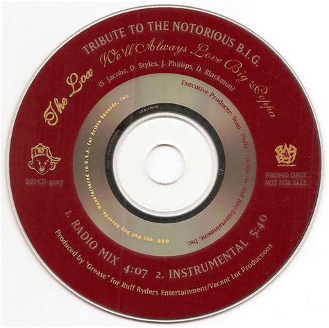 We are the streets is the second studio album by hip hop group the lox.the album was released on january 25, 2000, by ruff ryders entertainment and interscope records. The Lox - We'll Always Love Big Poppa | Releases | Discogs
