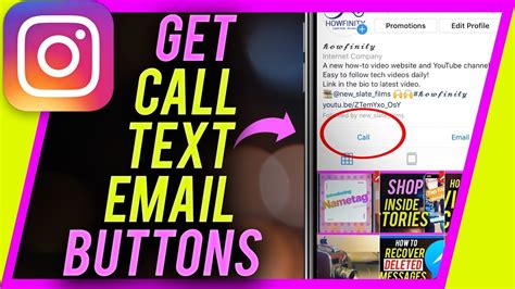 Here's how to use it. How to Add a Call, Text, or Email Button to Instagram ...
