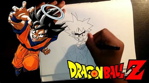 * 10 character goku anime. DRAW GOKU FROM DBZ - YouTube