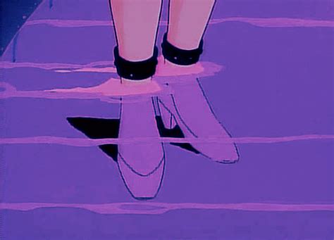 Anime aesthetic gifs and textures. 20+ Inspirasi Purple Anime Girl Aesthetic Gif - Angela Ligouri
