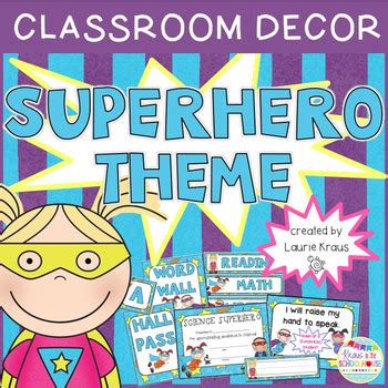 Amazon's choice for bee themed classroom decorations. Superhero Theme - Classroom Decor by Kraus in the ...