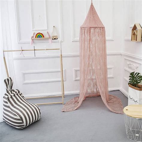 Gray canopy bed canopy crib canopy play room canopy kids canopy hanging play tent play tents nursery canopy light grey canopy babotipi 5 out of 5 stars 380 86 05 free shipping favourite. Ins Style Nursery Room Hanging Lace Bed Canopy Dome ...