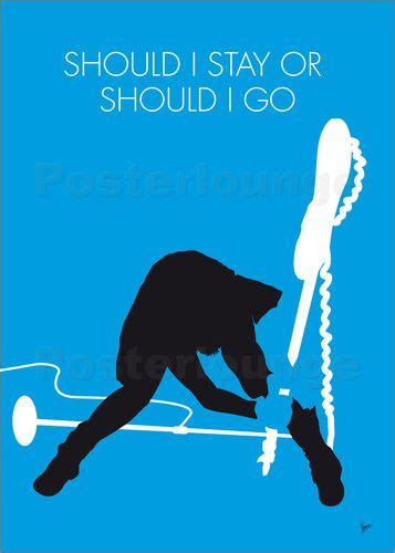 Premium-Poster The Clash - Should I Stay Or Should I Go | The clash ...