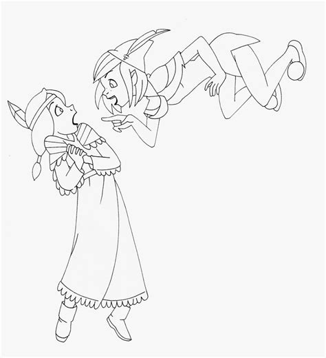 But in this time i really wanted to do that, because i very love peter pan (btw one of my favorite disney cartoons) and especially this moment with tiger lily. Tiger Lily and Me: Original Lineart by Glee-chan on DeviantArt