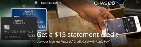 Check spelling or type a new query. Spending Bonus, Get $15 With Chase Marriott Rewards Card and Apple Pay - Miles to Memories
