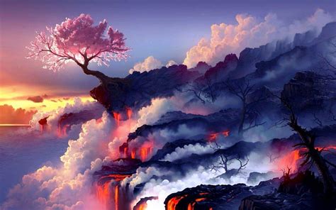 Free anime live / animated wallpapers. Anime Scenery Wallpapers - Wallpaper Cave