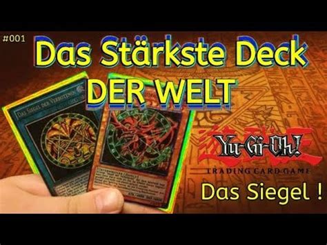 See the top decks and measure the meta. Das STÄRKSTE Yu-Gi-Oh! Deck der Welt! - Das Siegel #1 - Yu ...