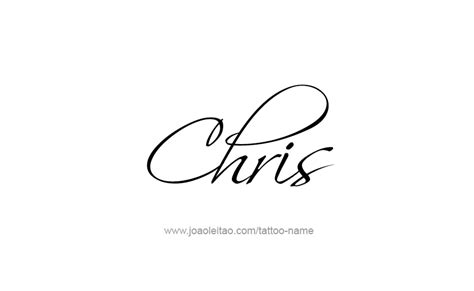 You can use our sibling name generator to find matching brother and sister names for the name cris. Chris Name Tattoo Designs | Name tattoo designs, Name ...