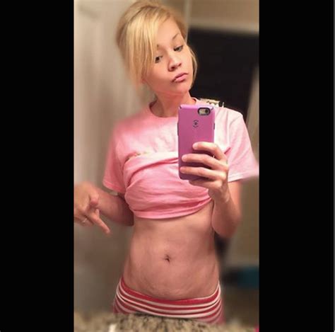 Free shipping for many products! Mom shares unedited belly pic in response to people ...