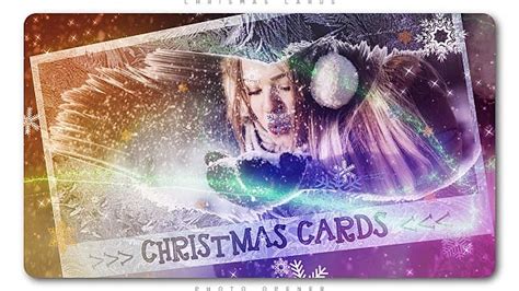 Free file of the month by envato. Christmas Cards Photo Opener 20908489 - Free After Effects ...