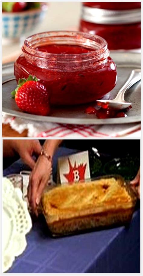 Beat egg whites with cream of tartar until soft peaks form. Lemon strawberry jam - Paula Deen Magazine, #Deen #jam # ...