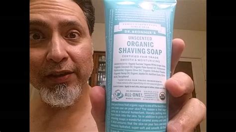 Bronner's citrus organic hair rinse to leave hair silky smooth! Dr. Bronners Organic Shaving Soap - YouTube