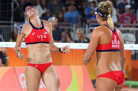 Competition schedule, results, stats, teams and players profile, news, match highlights, photos, videos and even more. A Uniform Comparison | Beach volleyball, Nbc olympics ...