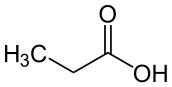 Buttersäure ist eine farblose flüssigkeit, die in konzentrierter form nach ranziger butter riecht. File:Propionsäure Skelett.svg - Wikimedia Commons