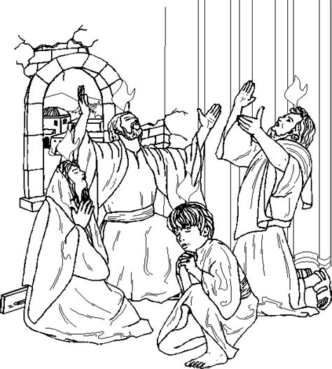 Download all 52 coloring pages. Acts 2 | Bible coloring pages, Coloring pages, Bible coloring