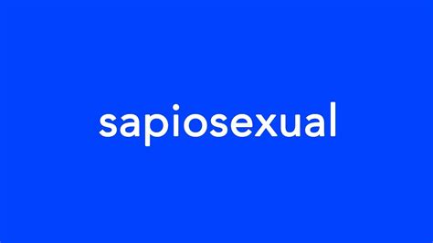 I don't care too much about the plumbing. sapiosexual - YouTube