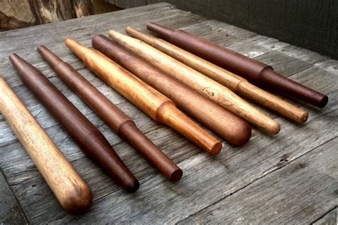 Straight french pins are commonly used for rolling larger amounts of bread or pastry dough. French Rolling Pins | Rolling pin, French rolling pin, Rolls