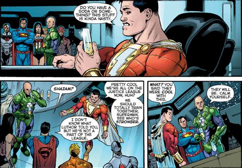 Movie is filming, giving fans a lot of excitement. Shazam is really growing on me Justice League #30 : DCcomics
