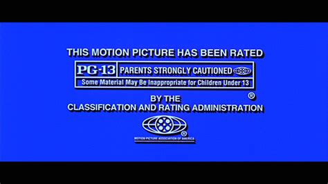 Can't find a movie or tv show? Image - MPAA PG-13 Rating Screen (1994).png | Logopedia ...