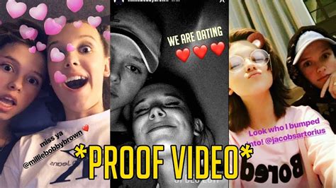 Explore millie bobby brown's net worth & salary in 2021. Millie Bobby Brown And Jacob Sartorius ARE DATING! *PROOF VIDEO* - YouTube