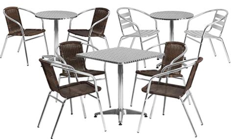 Most tables come in various sizes, colours, and styles. Indoor Cafe Table And Chairs / Indoor And Outdoor Table ...