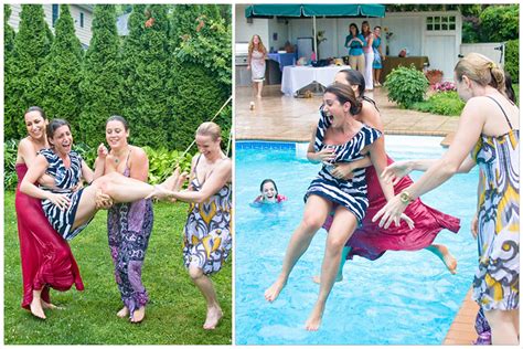 These are attractions where you may want to put that camera away. Bridal Shower - Dragged into pool! | Flickr - Photo Sharing!