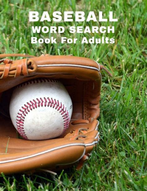 Free shipping on all orders over $10. Baseball Word Search Book For Adults: Large Print Sports ...