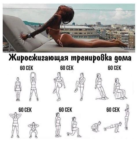 Упражнения для похудения. фитнес тренировка для похудения в домашних ...