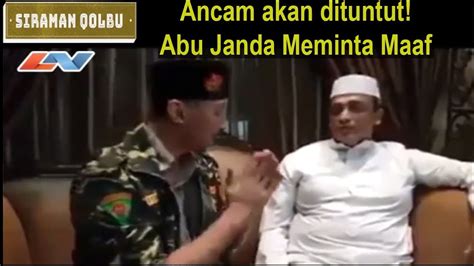 Segala kesulitan amatlah dikesali dan kontraktor akan menyegerakan kerja kerja pembaikan tersebut. Akhirnya Abu Janda Minta Maaf Kepada Umat Islam Atas ...